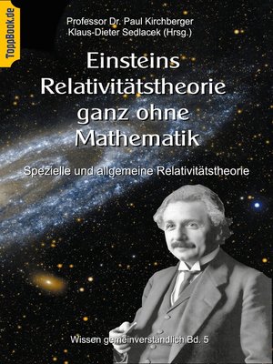 cover image of Einsteins Relativitätstheorie ganz ohne Mathematik
